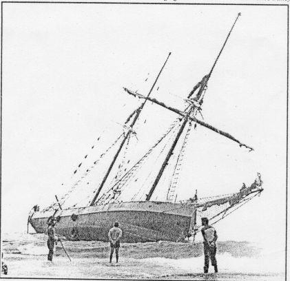 Edna on the reef at Atiu