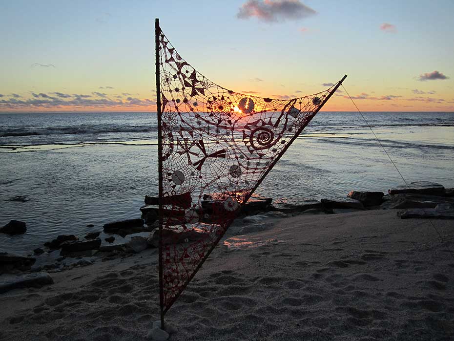 Red Sail at sunset