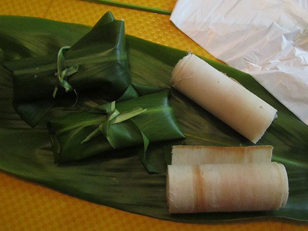 Bark ready for storage