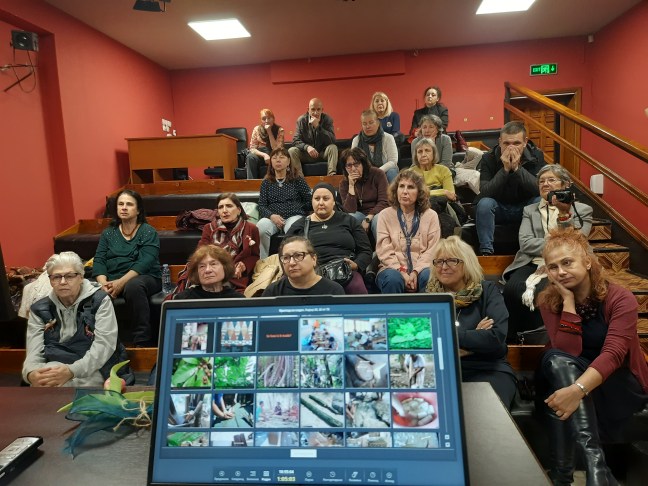 Slide talk about Third space at the Cultural Centre