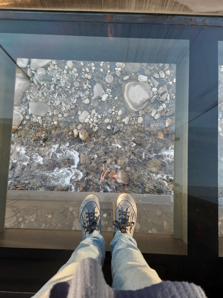 The river Valira del Nord below my feet