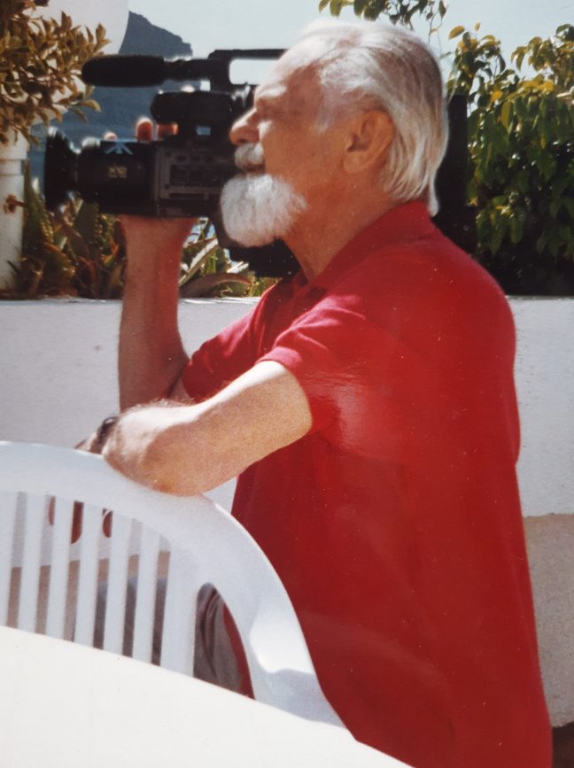 Koni Eimke with his video camera