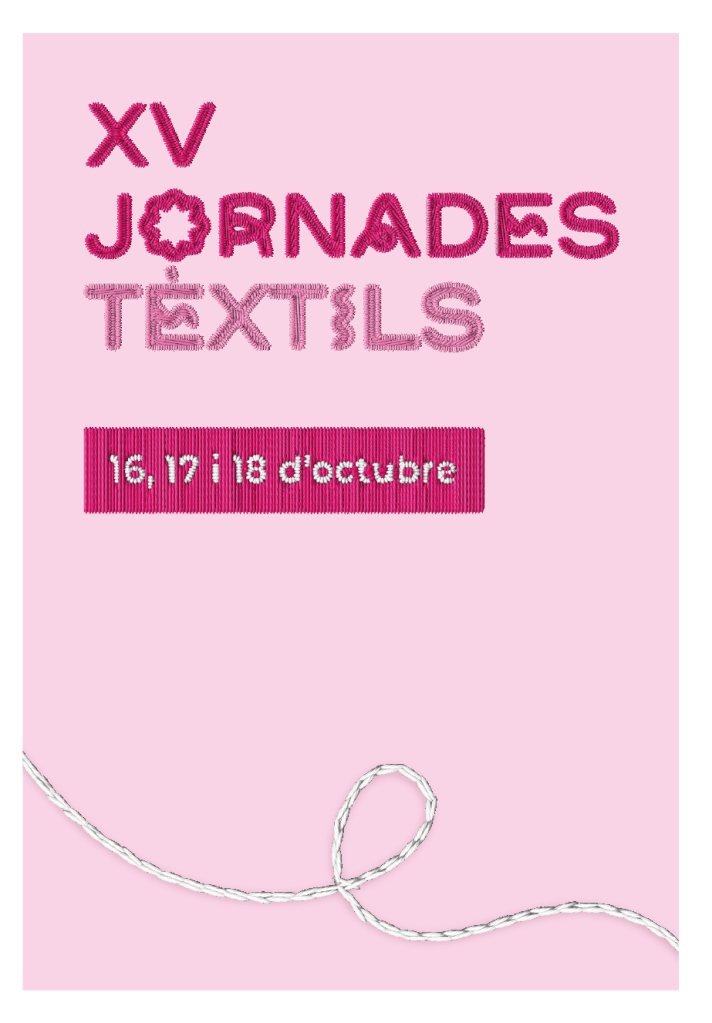 Poster XV Jornades Tèxtils - Andorra