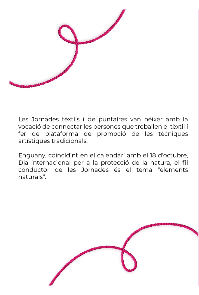 Descripción Jornades Tèxtils, Andorra